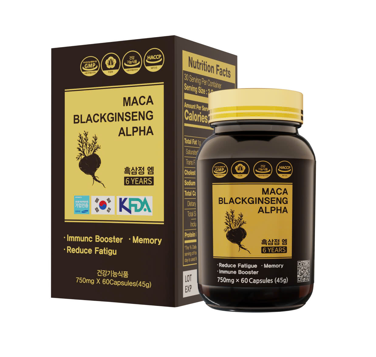 Maca BlackGinseng Alpha
